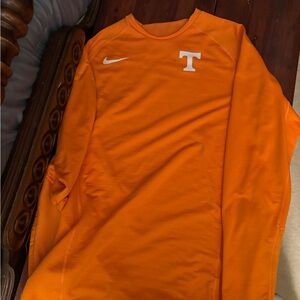 Nike Vibrant Orange Long Sleeve Shirt